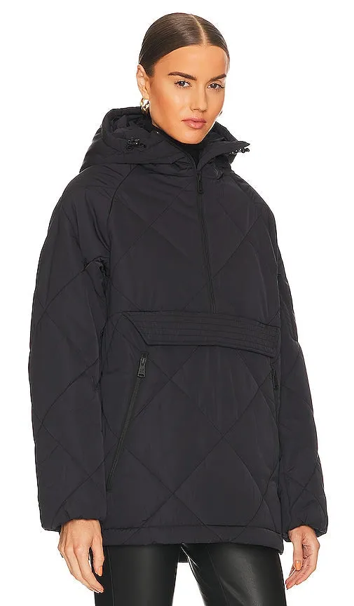 Alp N Rock Yuki Anorak Pullover Jacket in Black