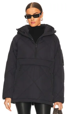 Alp N Rock Yuki Anorak Pullover Jacket in Black