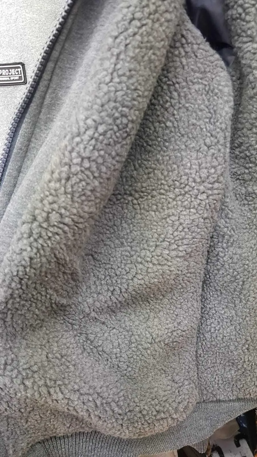 Fleece Fur Hoodie Winter Men Zipped Hoody Plain Sweatshirt Pullover Hooded M-XXL