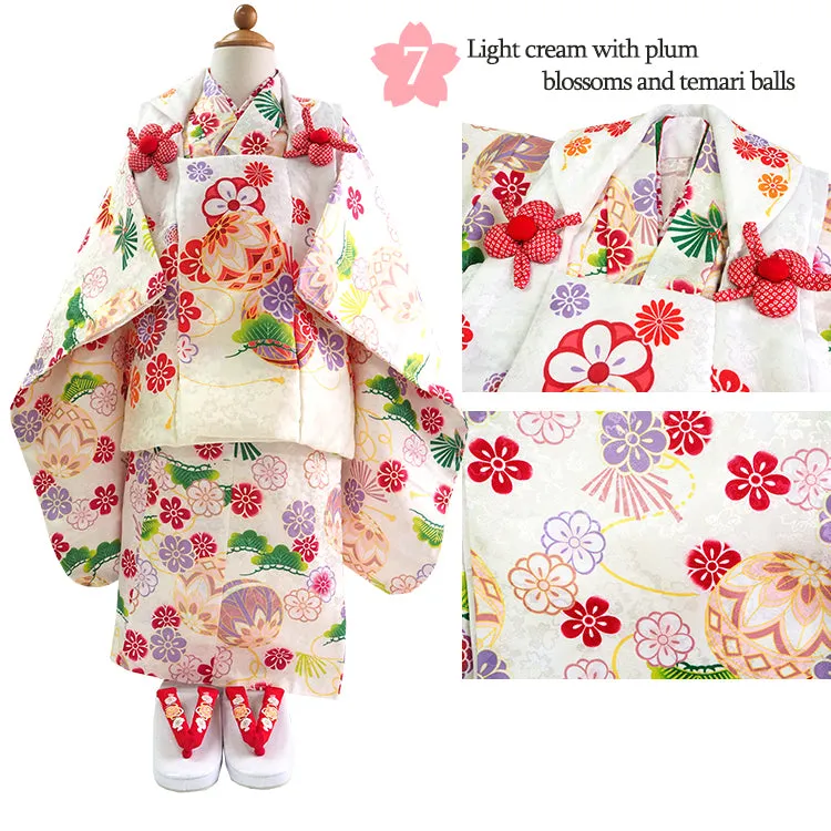 KIDS Kimono ~ Hifu KIMONO Set~（8-piece full set）