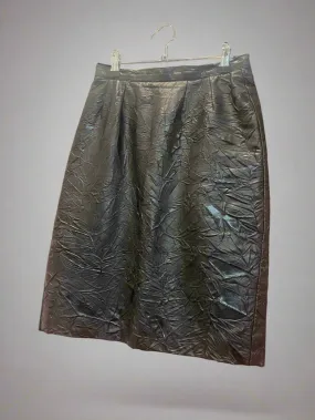 Leather Skirt Embossed Patterns