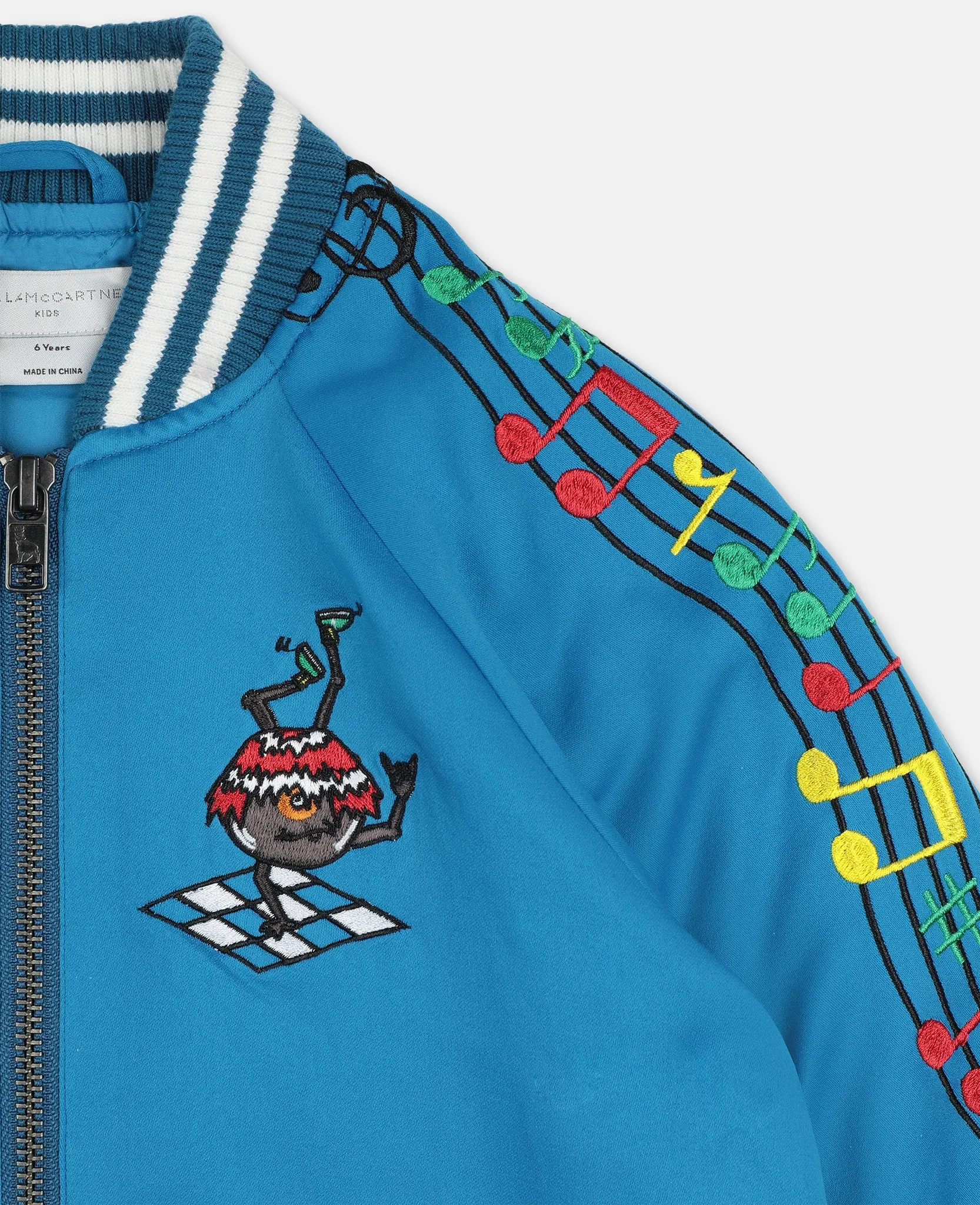 Music Notes Bomber Jacket