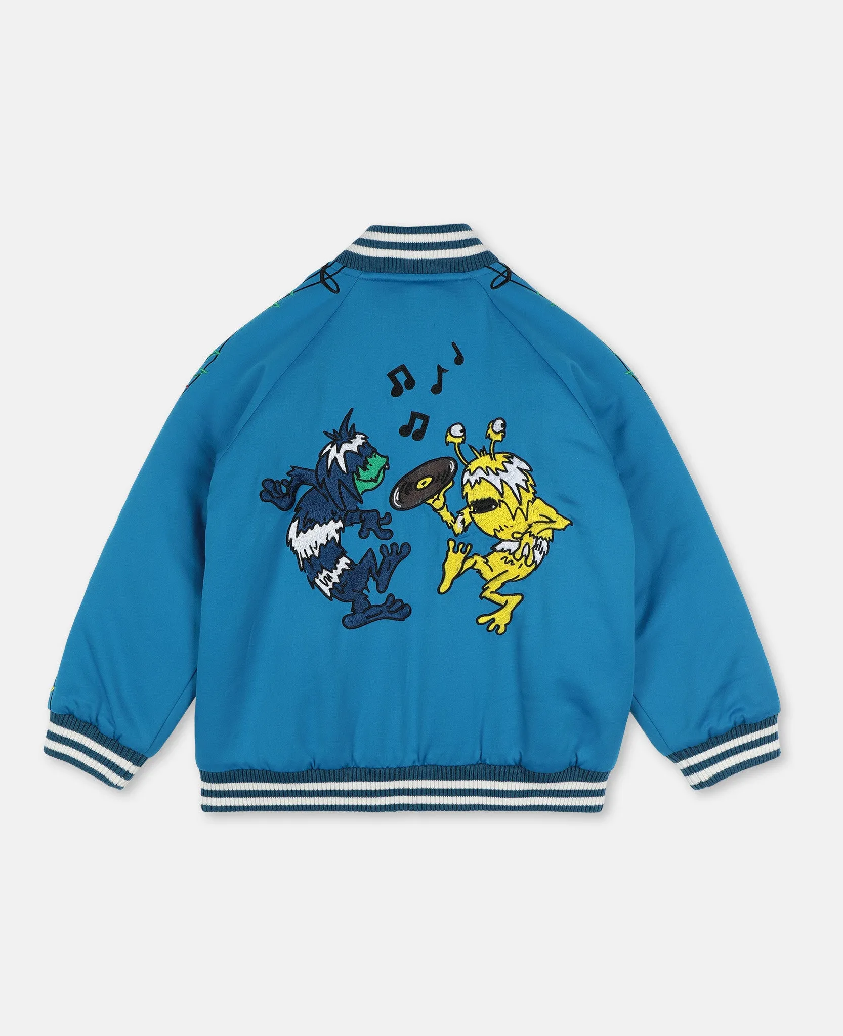 Music Notes Bomber Jacket