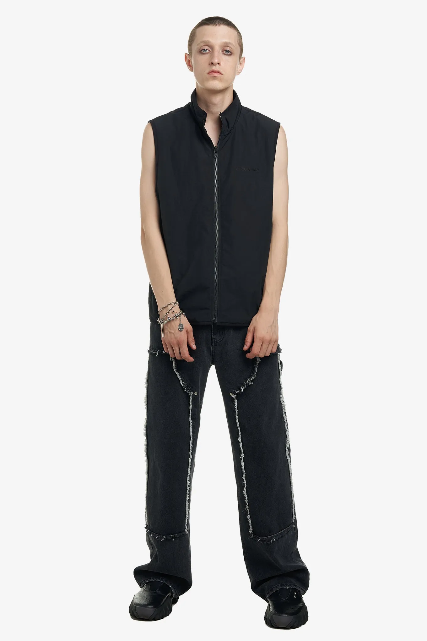 REVESIBLE FLEECE GILET