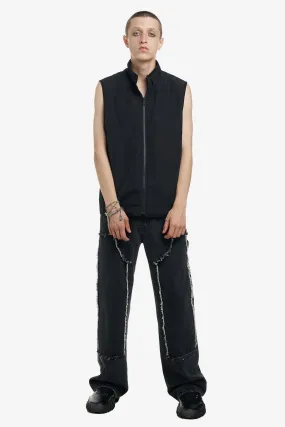 REVESIBLE FLEECE GILET